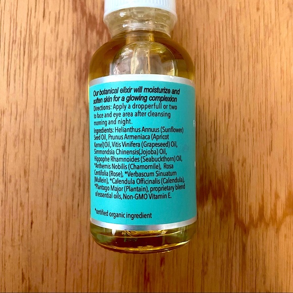 NEW! Face & Eye Elixir RENEW Moisturize Soften Mild Rose Scent Laguna Herbals - Picture 5 of 15